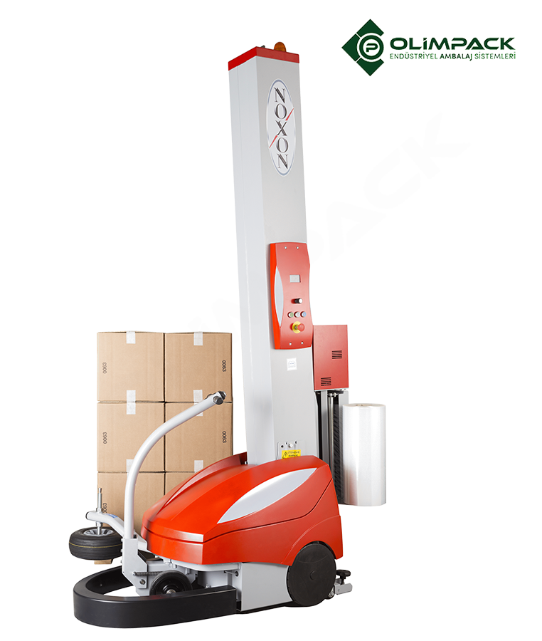 NOXON MOTORLU ÖN GERDİRME MOBİL PALET STREÇ MAKİNESİ  - 5